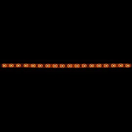 LED Strip 100cm ; 5V Waterproof IP65 60LEDs ; Yellow