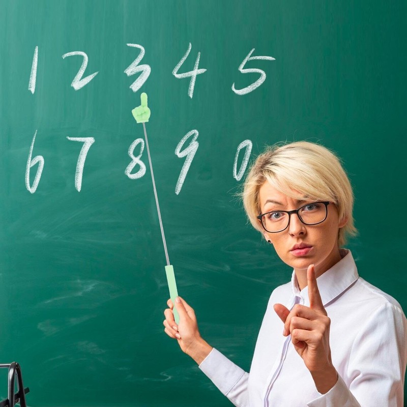 4 Pieces Finger Pointers, Retractable Mini Pointers, Finger Reading Points