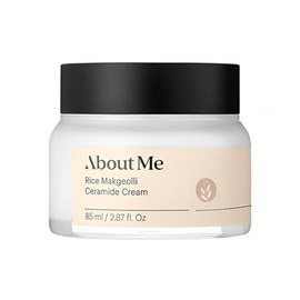 About Me- Crema de ceramidas con vino de arroz (makgeolli) crema hidratante intensiva para pieles secas y sensibles (85 ml)