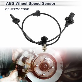 RATCHROLL Hinten links ABS-Raddrehzahlsensor für Honda CR-Z 2011-2015 L4 1.5L Schrägheck ABS-Sensor Antiblockiersystem-Sensor Nr. 57475SZTG01 1 Stück