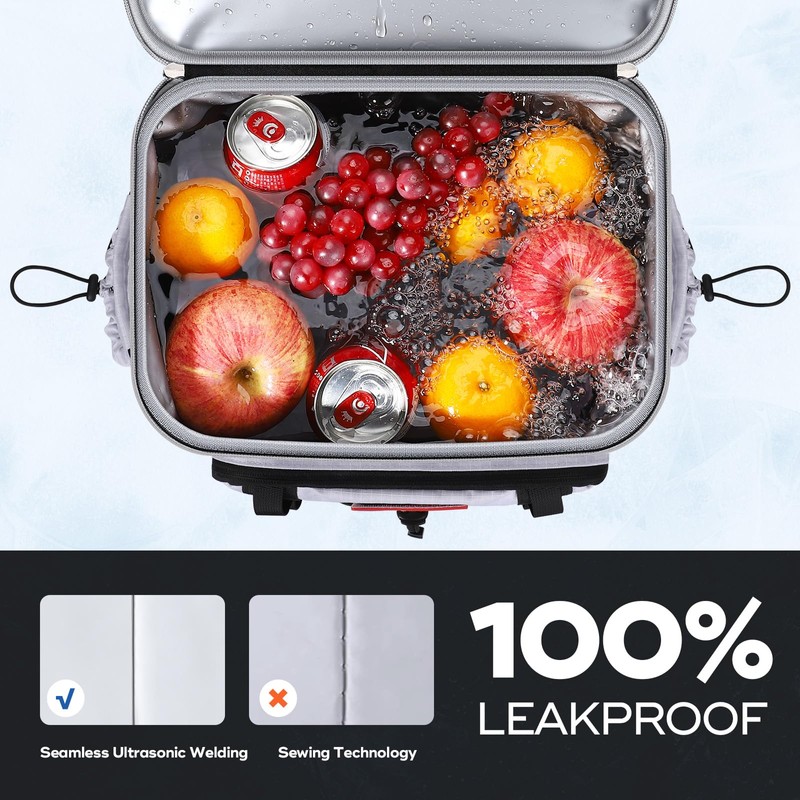 Maelstrom Backpack Cooler,Soft Lightweight Leakproof Cooler Backpack,50 Can Insulated Cooler