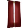No. 918 Emily 59 by 63-Inch Sheer Voile Curtain Panel,