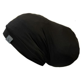 Dreadlocks locs hair cap bonnet for men and women - black - Size: medium