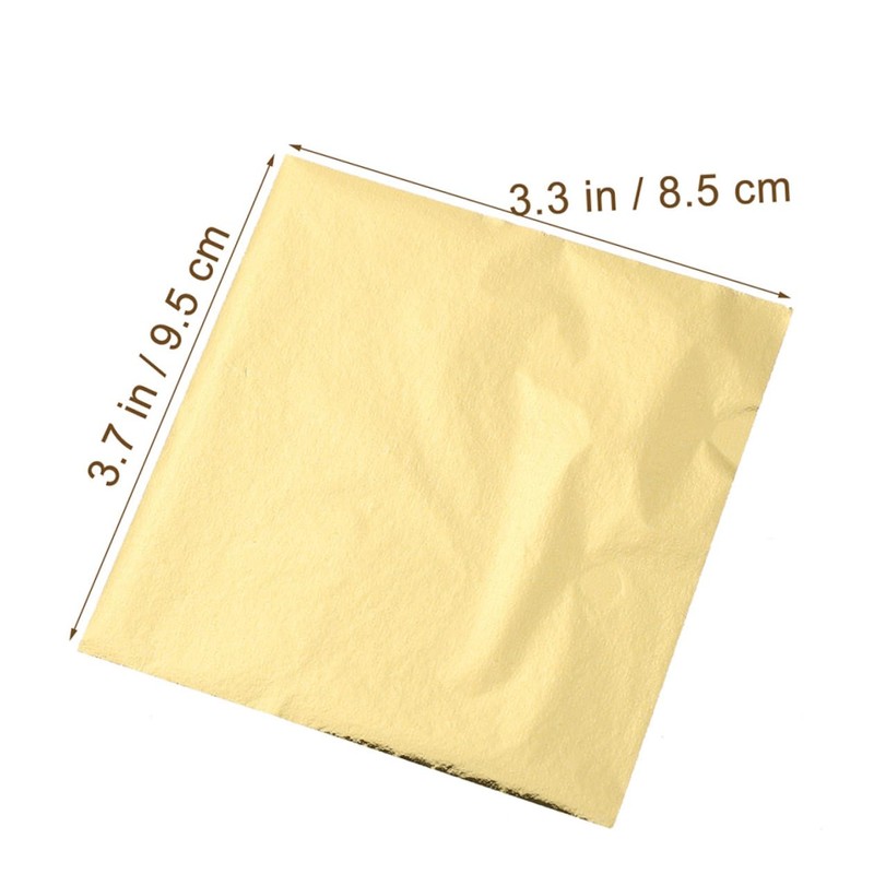 KONTONTY 200 Sheets Craft Foil Flakes for DIY Projects Imitation