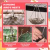 SUSOO Hanging Bird Bed with Waterproof Bite-Resistant Cotton-Linen, Skin Friendly