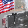 GADFISH No Drilling Side Flag Pole Mount Kit for Truck