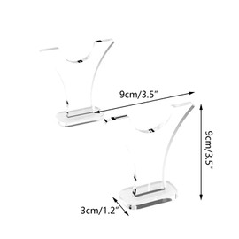 LEILIN Lightsaber Stand, Acrylic Lightsaber Display Stand, Table Sword Rack, Magic Wand, Lightsaber, Sword