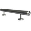 Stainless Steel Handrail, 33.7 mm in Diameter with Straight Holder