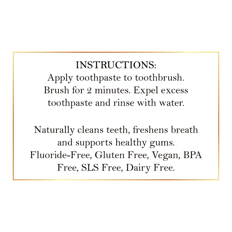 Elixir by Cocó March Fluoride Free Brightening Natural Toothpaste Strawberry