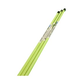 DISCOUNT SNOWSTAKES .COM Golf Alignment Sticks - 48" Hy Viz Yellow Alignment Sticks Training Aid for Aiming and Putting (3)