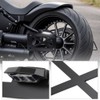 KACEPAR Motorcycle Side Mount LED Tail Light License Plate Holder