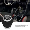 6 Speed Gear Shift Knob Manual Shifter Head Automotive Body