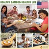 Golden Nature Bamboo Spoon Set (5 Pc), Small Kitchen Teaspoons,