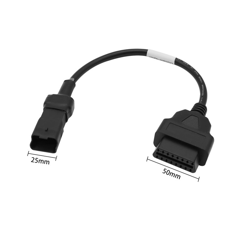 Nicear 4 Pin To OBD2 Diagnostic Adapter Connector Scanner Cable