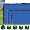 TANG Privacy Fence Screen Blue 8' x 50' for Patio