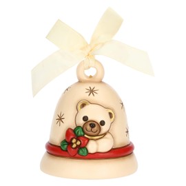 THUN - Bell Special Edition 2024 with Teddy Ceramic 10.5 x 10.6 cm, Height 12.1 cm