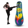 65 Inch Punching Bag for Kids, Inflatable Boxing Bag for