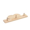 LAUBLUST Wooden Coat Rack Approx. 30 x 11 x 5