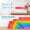 120 Count Colored Sentence Strips Cardstock for Teachers Classroom 3"