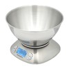 PantryPro Digital Kitchen Scale with Bowl - Stainless Steel 12lbs