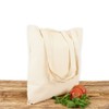 Jute statt Plastik Original CB140A Cotton Bag, natural