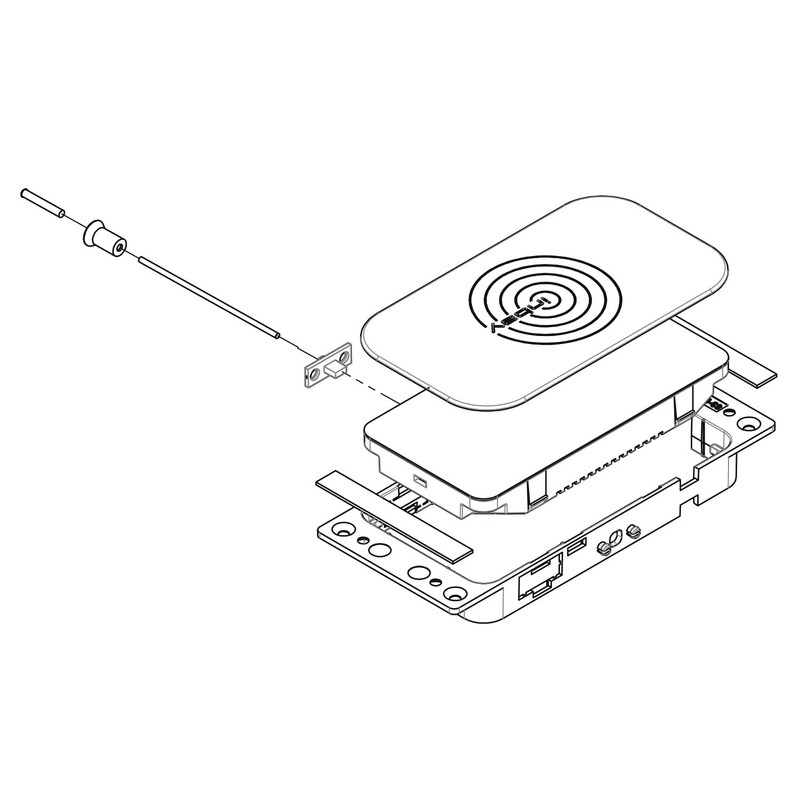 Inbay Kit 3 coils 12 V cable/fibre optic kit 15