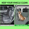 nuoozy Dog Car Seat Cover for Back Seat Compatible with