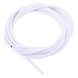 Shift Wire, Bike Shifter Cable, Bicycle Shift Cable, Steel + Rubber + PVC Material, Lightweight, 0.2 inch (4 mm) Diameter, Inner PVC Tube, Cable Length 1.9 ft (3 m), Color Resistant, Abrasion