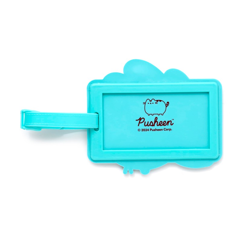 Puckator Pusheen The Cat Summer Surfer PVC Luggage Tag