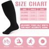 Zuimei 3 Pairs Plus Size Compression Socks for Women &