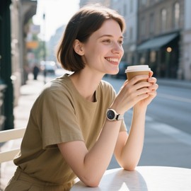 Maledan 18mm Watch Strap Compatible with Garmin - Elastic Straps for Garmin Venu 3S Strap - Nylon Sport Loop Band for Venu 2S Vivoactive 4S Forerunner 265S Forerunner 255S for Women Men, Starlight