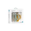 Matchstick Monkey, Antimicrobial Animal Teether Gift Set - 3 Pack,