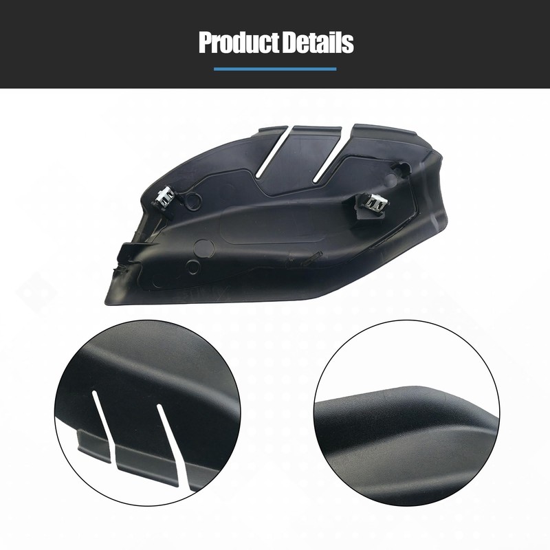 Front Windshield Wrap Corner Trim Right Side Fit for Jeep