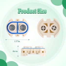 Enhon Check Valve Assembly Replacement for RP73625, Check Valve Parts Compatible with Peerless and Delta Single Handle Tub/Showers Faucet, Compatible with Pressure Balance Cartridge RP70538