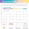 Calendar 2025-18 Month 2025 Wall Calendar from July 2025 to
