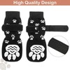 Qikuver Non-Slip Socks for Dogs, Soft Comfortable Paw Protector Boots,