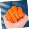 COLLBATH 200Pcs Disposable Finger Protectors Stretchy Static Finger Covers for