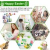 BUZIFU Easter Stencils Templates, 8 Pcs Plastic Drawing Painting Stencils