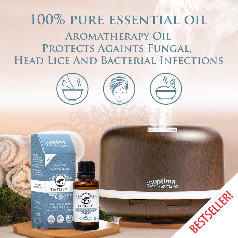 Optima Natura Tea Tree Oil, 100% Natural Pure Essential Tea