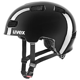 uvex hlmt 4 - Lightweight Bicycle Helmet for Children - Individual Size Adjustment - Optimised Ventilation - Black - 51-55 cm