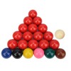 Snooker Balls Set, 22-Piece Tournament Weight (141g) 52.5mm Phenolic Resin