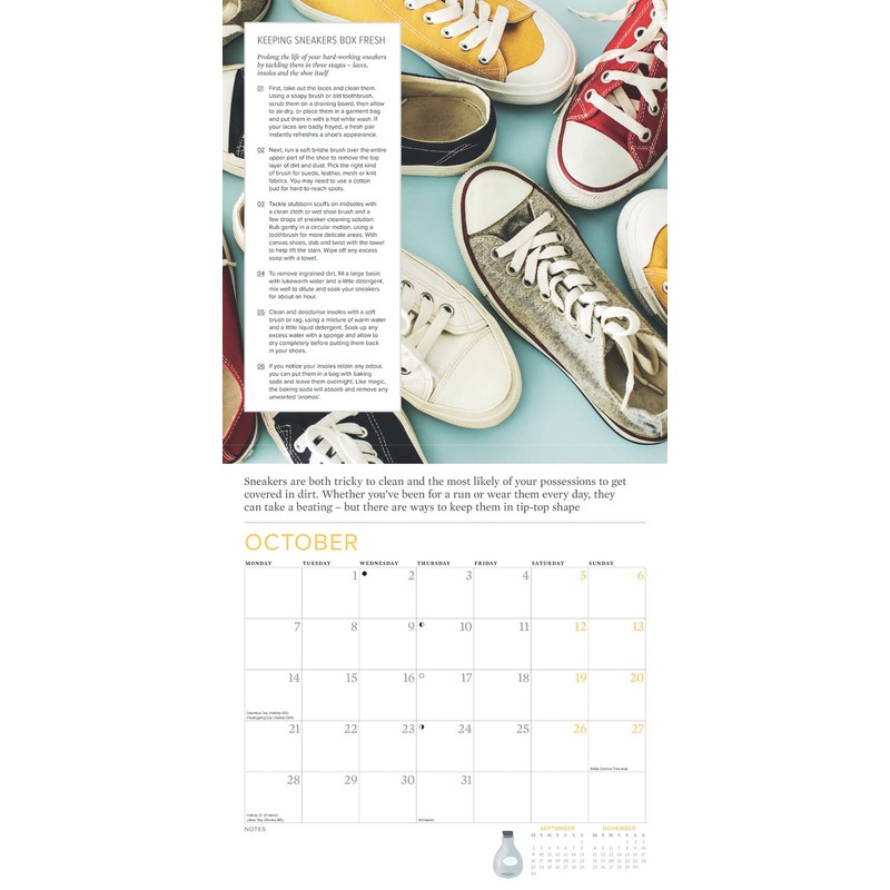 2024 Laundry Wall Calendar