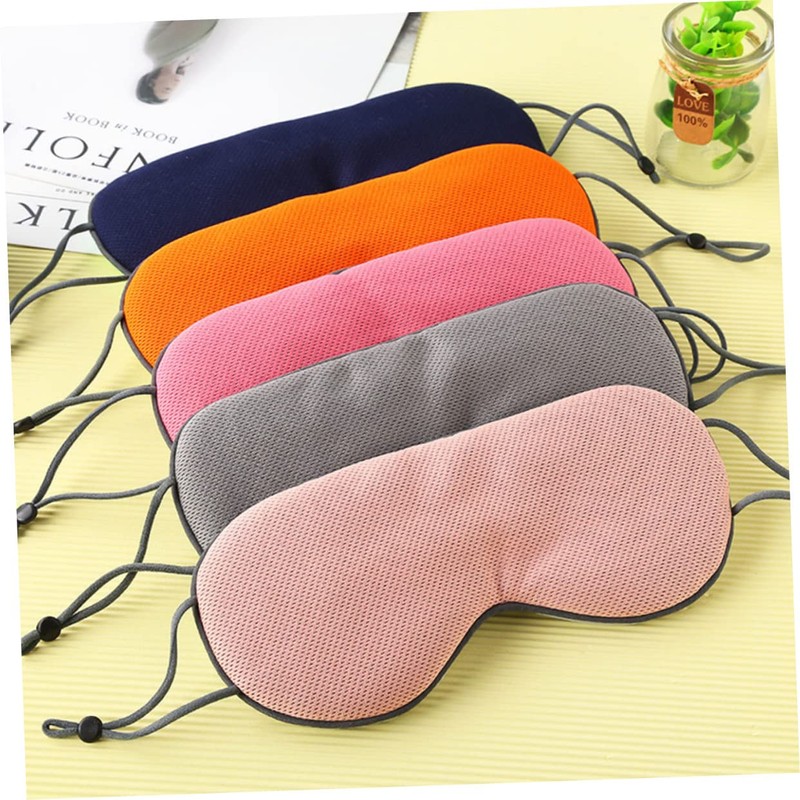 FRCOLOR 1pc Dual Use Silk Sleep Eye Mask Light Blocking