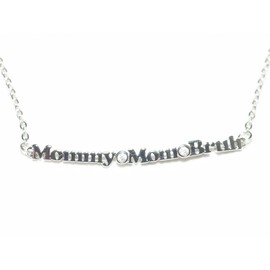 Kc Chic Designs Mommy Mom Bruh 316L Stainless Steel Bracelet/Anklet (Silver)