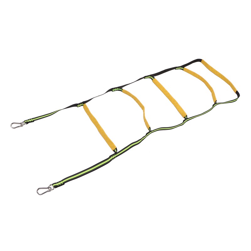 Boat Rope Ladder Portable 5 Step Folding Marine Rope Ladder