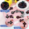 LIYDE 15 Pcs Religion Silicone Beads for Jewelry Making Jesus