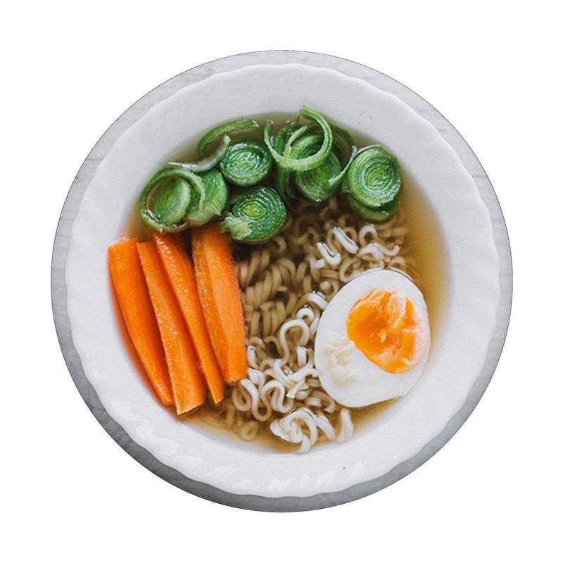 ORIENTAL ASIAN EGG NOODLE SOUP CARROT NOODLES BOWL DISH FOOD