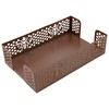 Boston International Metal Napkin Holder Caddy, Guest Towel Size, Copper