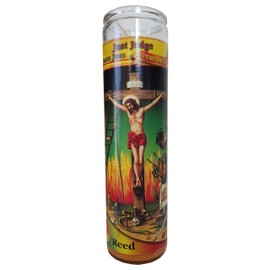 Staci19 Just Judge (Justo Juez) Orange Perfumed Pillar Candle