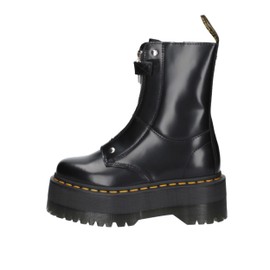 Dr. Martens Jetta Hi Max Black, Black Buttero, 10 M